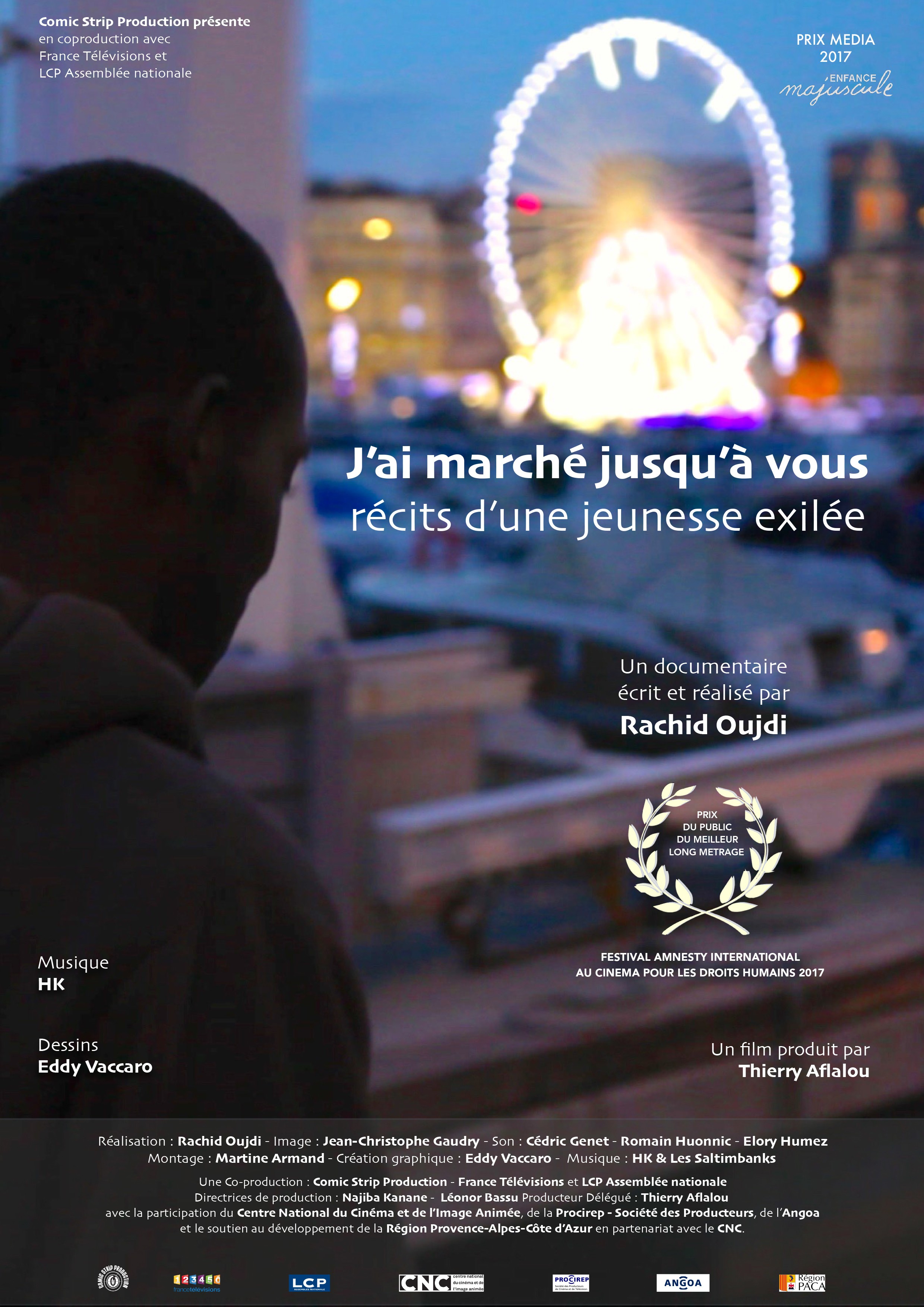 "J'ai marché jusqu'à vous", documentaire de Rachid Oujdi + débat + concert d'HK